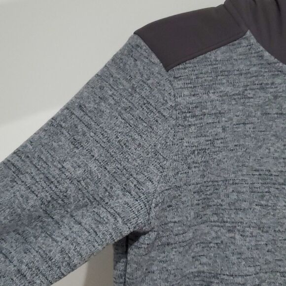 Under Armour small grey fitted coldgear hoodie - Picture 4 of 7